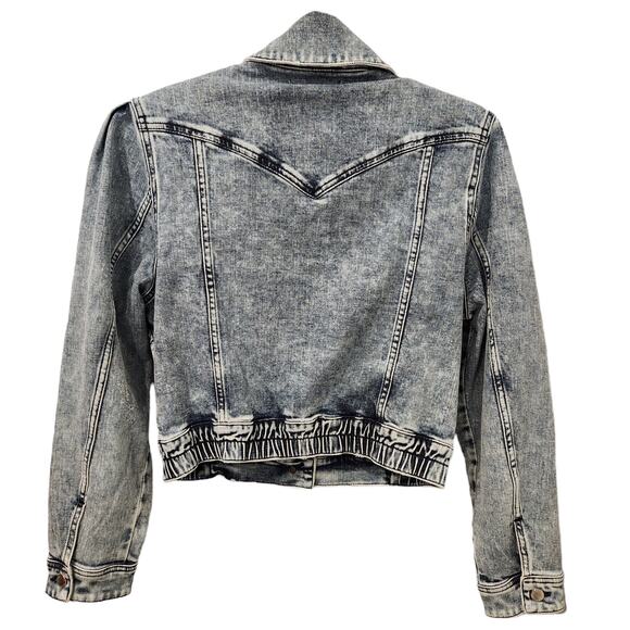 Retrofete Destiny blue denim jacket size large - Picture 6 of 10